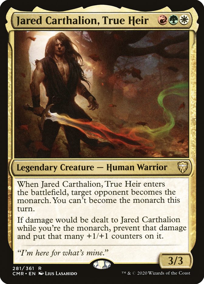 Magic | Jared Carthalion, True Heir [Commander Legends] | The Nerd Merchant