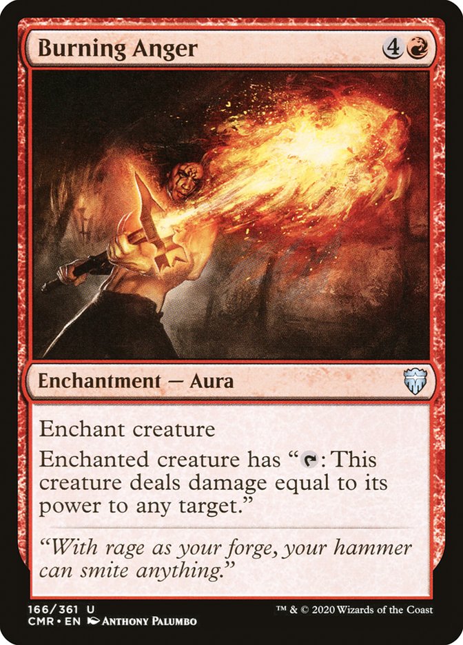 Magic | Burning Anger [Commander Legends] | The Nerd Merchant