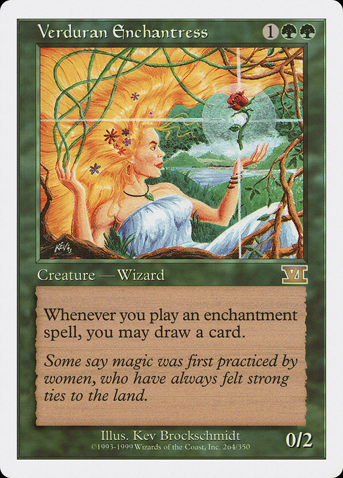Magic | Verduran Enchantress [Classic Sixth Edition] | The Nerd Merchant