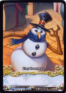 World of Warcraft TCG | Tiny Snowman (Foil) - Winter Veil 10/11 | The Nerd Merchant