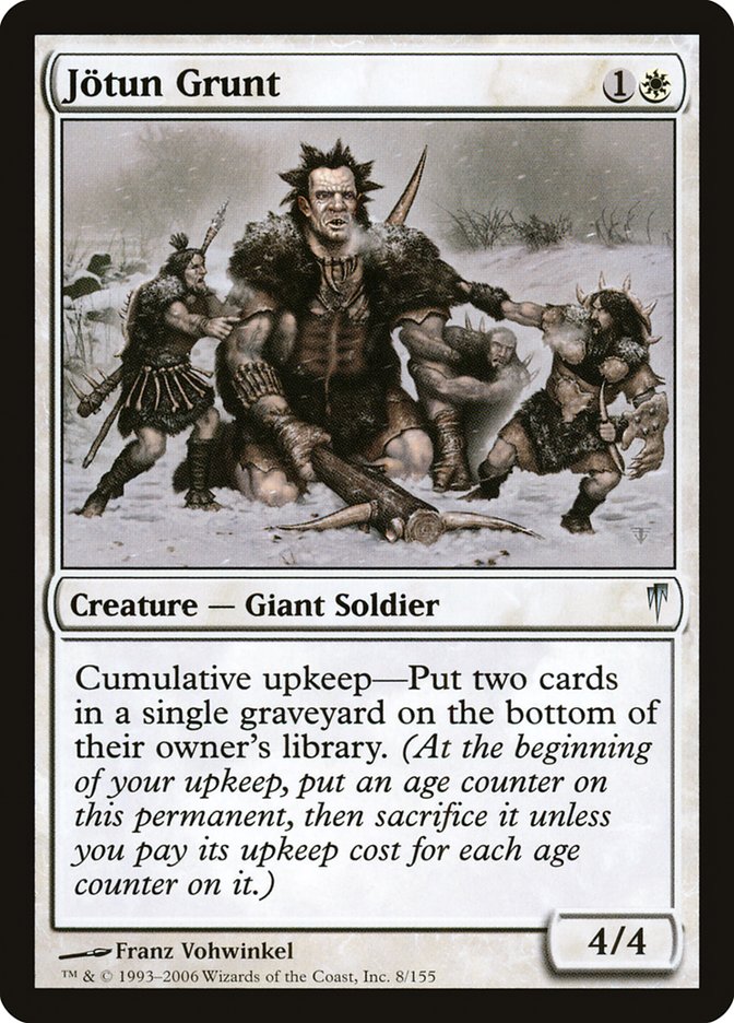 Magic | Jotun Grunt [Coldsnap] | The Nerd Merchant