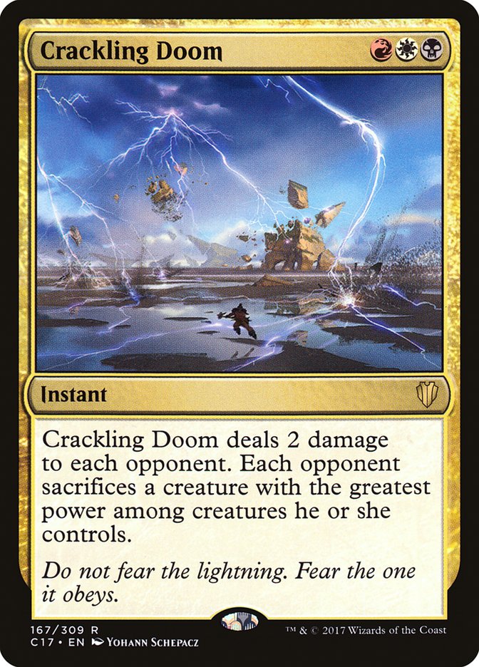 Magic | Crackling Doom [Commander 2017] | The Nerd Merchant