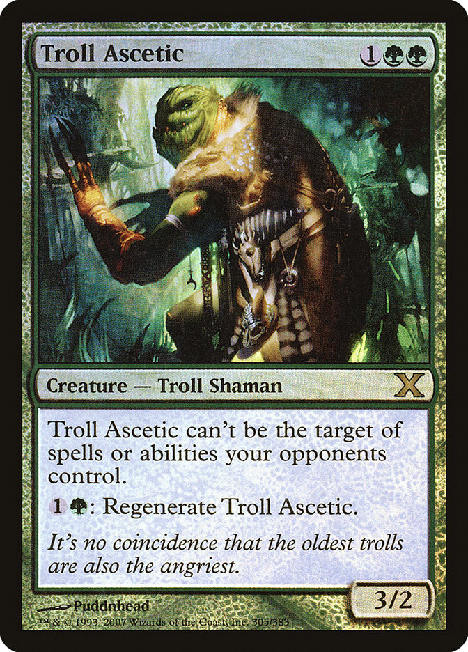 Magic | Troll Ascetic (Premium Foil) [Tenth Edition] | The Nerd Merchant