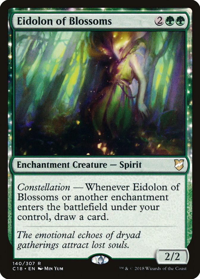 Magic | Eidolon of Blossoms [Commander 2018] | The Nerd Merchant