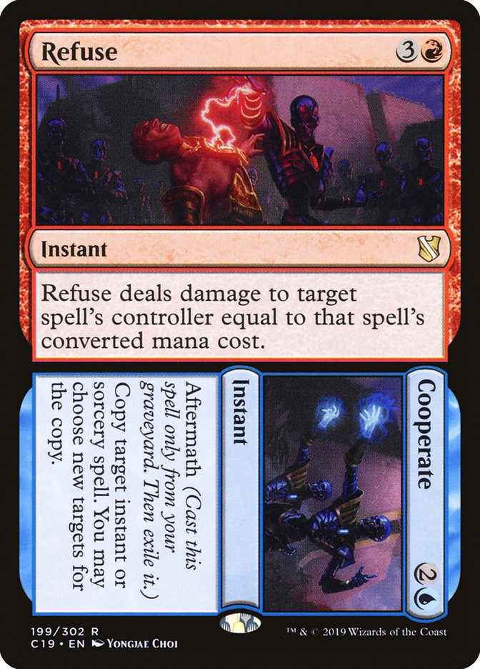 Magic | Refuse // Cooperate [Commander 2019] | The Nerd Merchant