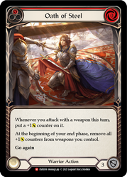 Flesh and Blood TCG | Oath of Steel [EVR056] (Everfest)  1st Edition Normal | The Nerd Merchant