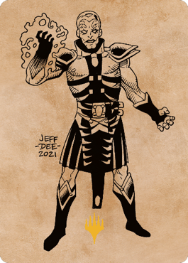 Magic | Jon Irenicus, Shattered One Art Card (67) (Gold-Stamped) [Commander Legends: Battle for Baldur's Gate Art Series] | The Nerd Merchant