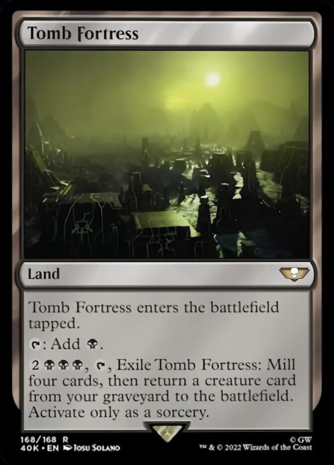 Magic | Tomb Fortress [Warhammer 40,000] | The Nerd Merchant