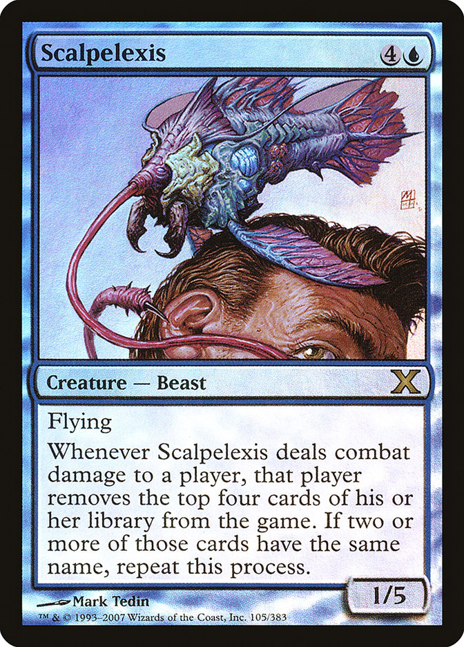 Magic | Scalpelexis (Premium Foil) [Tenth Edition] | The Nerd Merchant