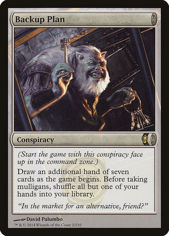 Magic | Backup Plan [Conspiracy] | The Nerd Merchant