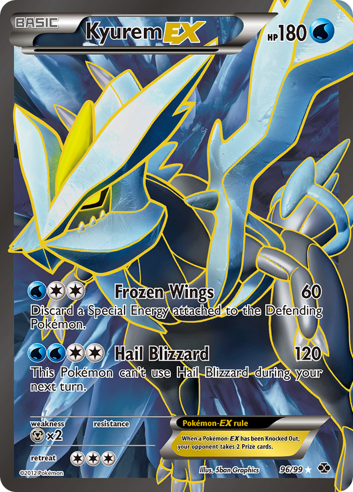 Pokemon | Kyurem EX (96/99) [Black & White: Next Destinies] | The Nerd Merchant