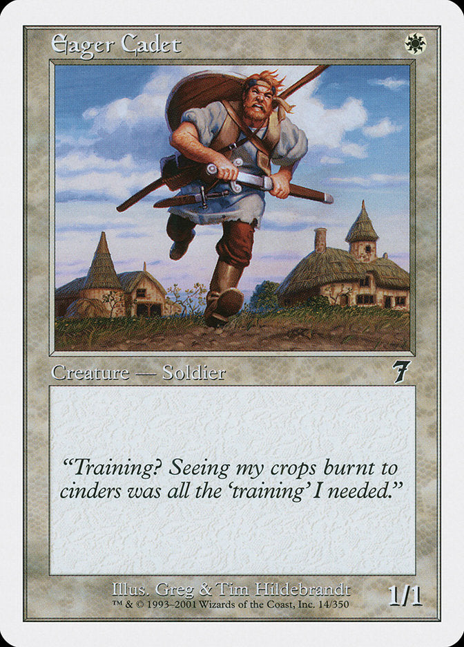 Magic | Eager Cadet [Seventh Edition] | The Nerd Merchant
