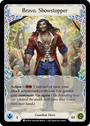 Flesh and Blood TCG | Bravo, Showstopper // Dawnblade [U-WTR038 // U-WTR115] (Welcome to Rathe Unlimited)  Unlimited Normal | The Nerd Merchant
