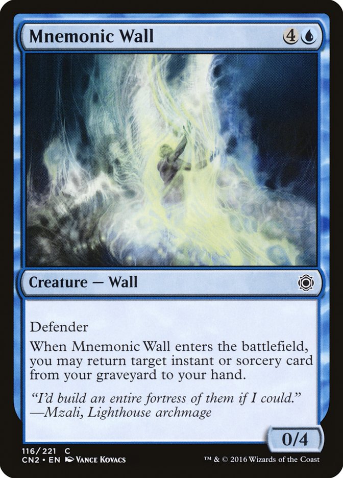 Magic | Mnemonic Wall [Conspiracy: Take the Crown] | The Nerd Merchant