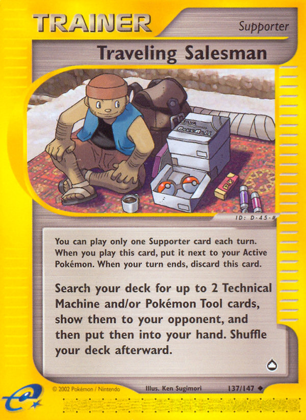 Pokemon | Traveling Salesman (137/147) [Aquapolis] | The Nerd Merchant