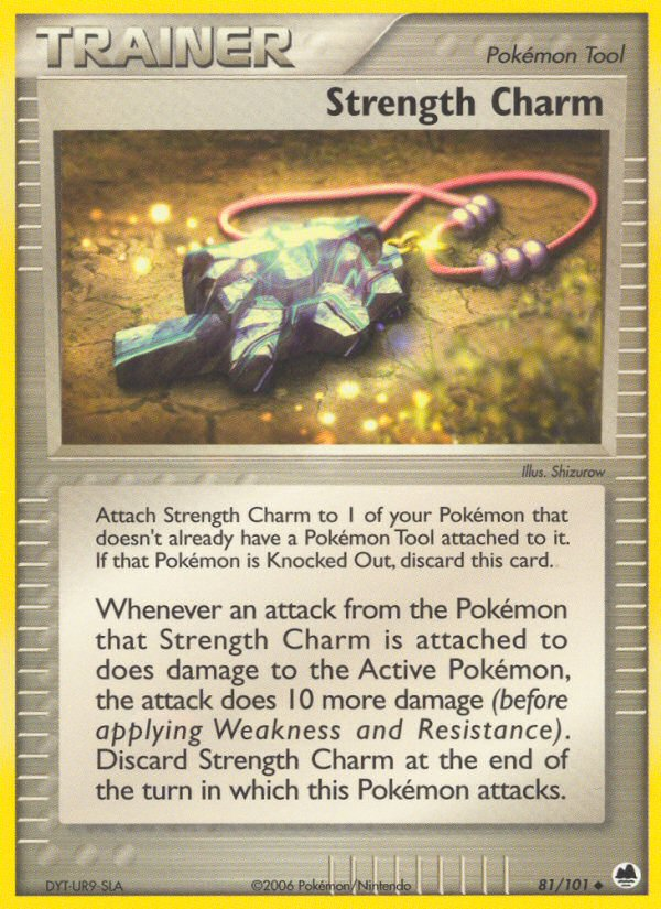 Pokemon | Strength Charm (81/101) [EX: Dragon Frontiers] | The Nerd Merchant