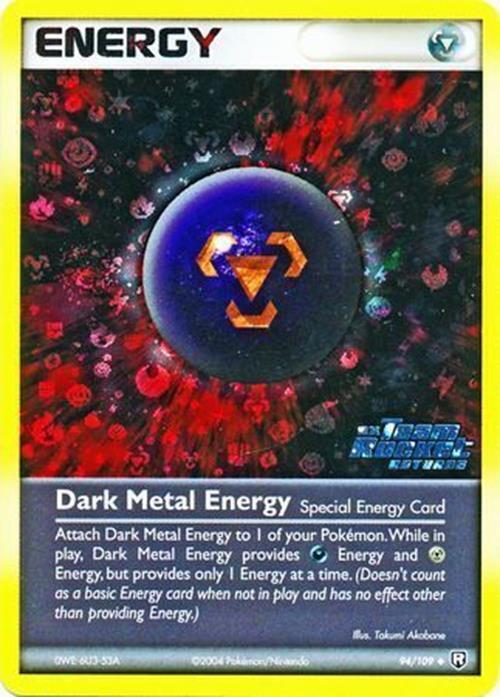 Pokemon | Dark Metal Energy (94/109) (Stamped) [EX: Team Rocket Returns] | The Nerd Merchant