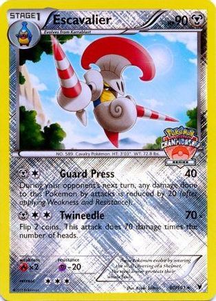 Pokemon | Escavalier (80/101) (Championship Promo) [Black & White: Noble Victories] | The Nerd Merchant
