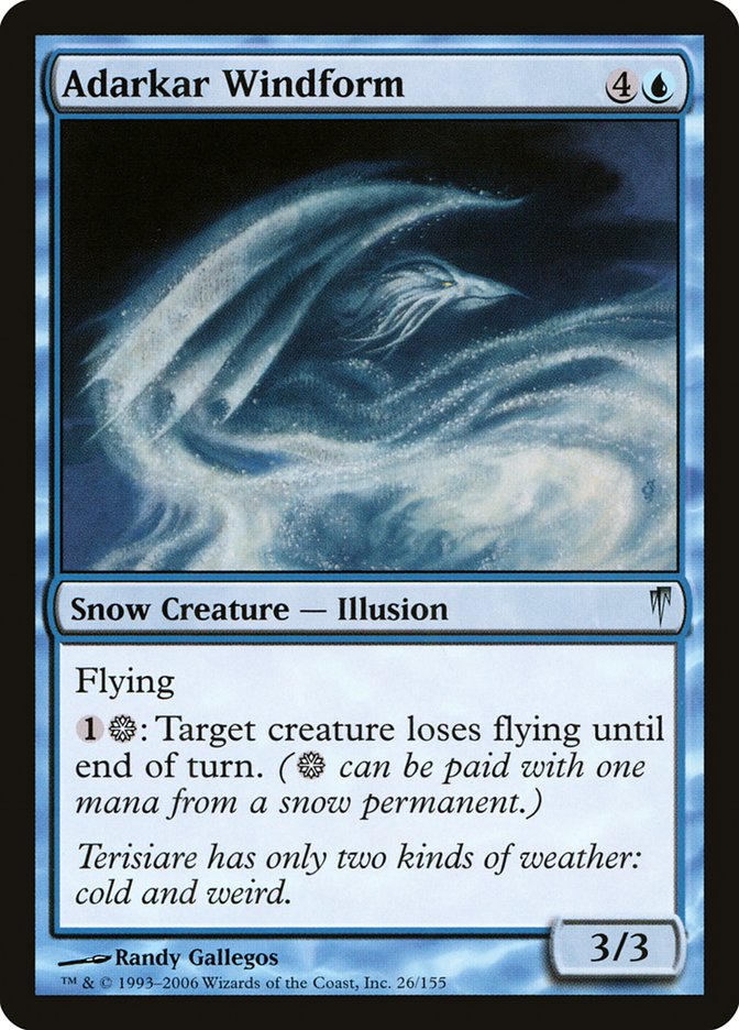 Magic | Adarkar Windform [Coldsnap] | The Nerd Merchant