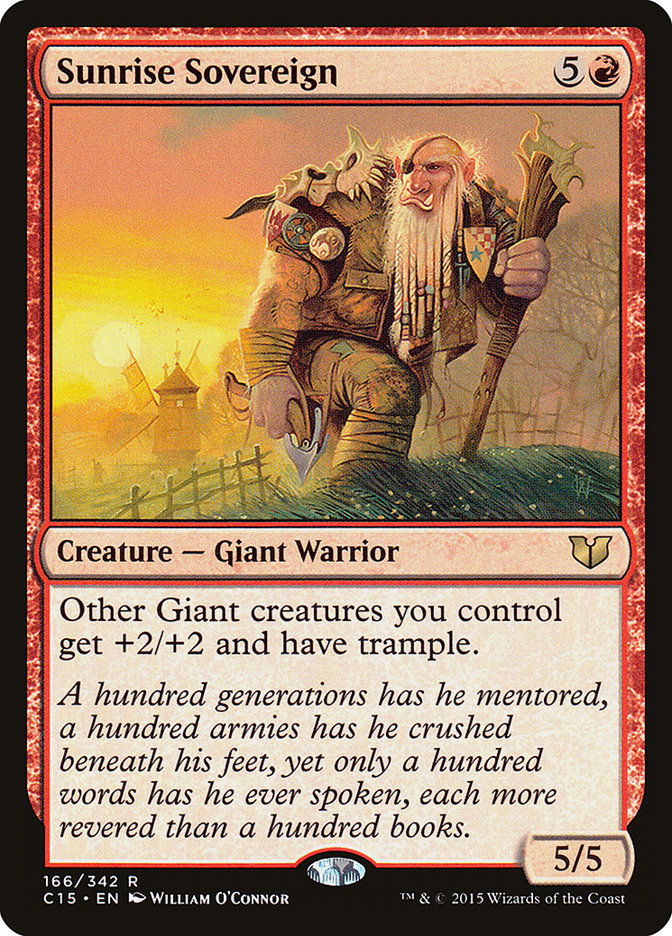 Magic | Sunrise Sovereign [Commander 2015] | The Nerd Merchant