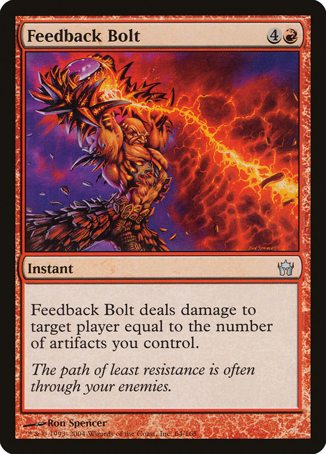 Magic | Feedback Bolt [Fifth Dawn] | The Nerd Merchant