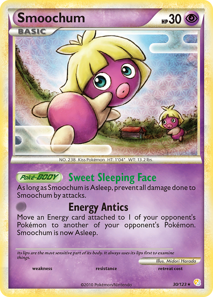 Pokemon | Smoochum (30/123) [HeartGold & SoulSilver: Base Set] | The Nerd Merchant
