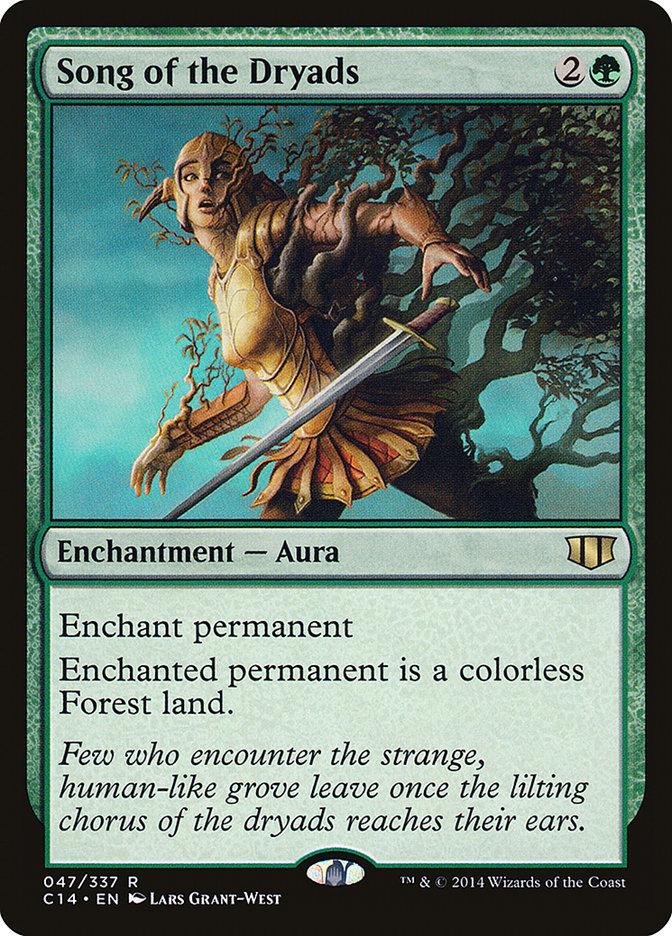 Magic | Song of the Dryads [Commander 2014] | The Nerd Merchant