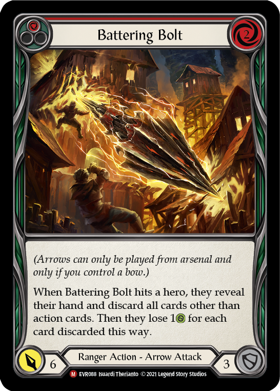 Flesh and Blood TCG | Battering Bolt [EVR088] (Everfest)  1st Edition Normal | The Nerd Merchant