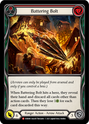 Flesh and Blood TCG | Battering Bolt [EVR088] (Everfest)  1st Edition Rainbow Foil | The Nerd Merchant