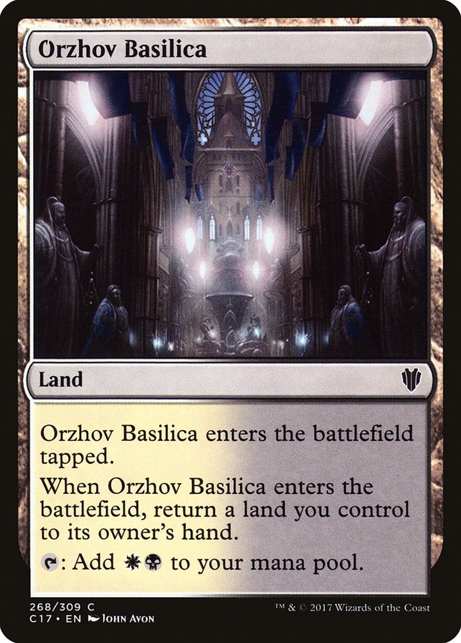 Magic | Orzhov Basilica [Commander 2017] | The Nerd Merchant