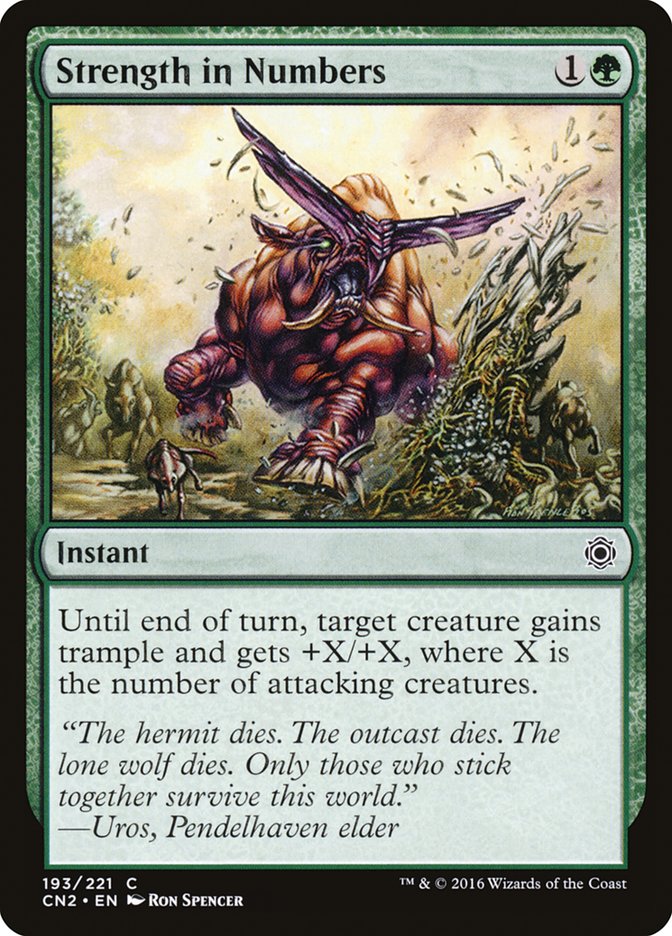 Magic | Strength in Numbers [Conspiracy: Take the Crown] | The Nerd Merchant