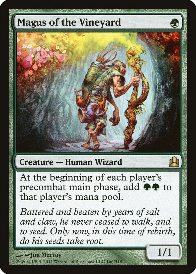 Magic | Magus of the Vineyard [Commander 2011] | The Nerd Merchant