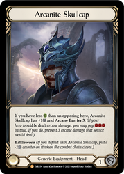 Flesh and Blood TCG | Arcanite Skullcap [EVR154] (Everfest)  1st Edition Normal | The Nerd Merchant
