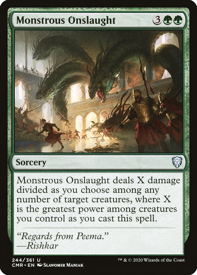 Magic | Monstrous Onslaught [Commander Legends] | The Nerd Merchant