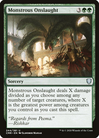Magic | Monstrous Onslaught [Commander Legends] | The Nerd Merchant