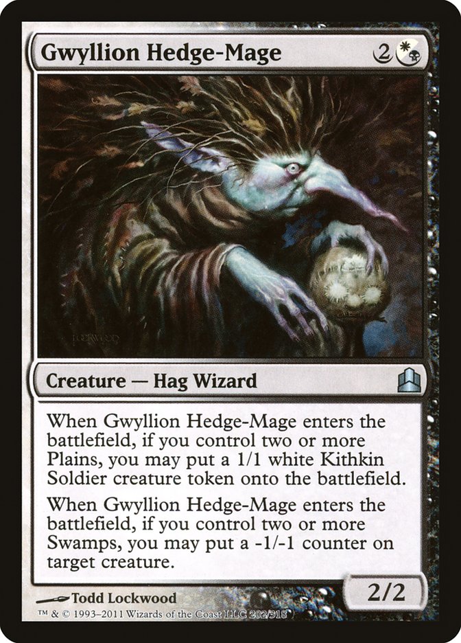 Magic | Gwyllion Hedge-Mage [Commander 2011] | The Nerd Merchant
