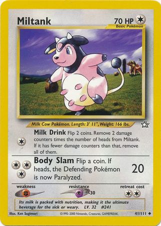 Pokemon | Miltank (41/111) [Neo Genesis Unlimited] | The Nerd Merchant