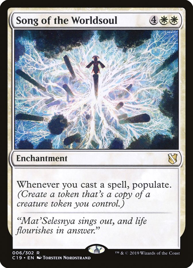 Magic | Song of the Worldsoul [Commander 2019] | The Nerd Merchant