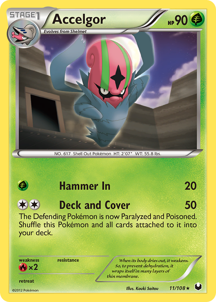 Pokemon | Accelgor (11/108) [Black & White: Dark Explorers] | The Nerd Merchant