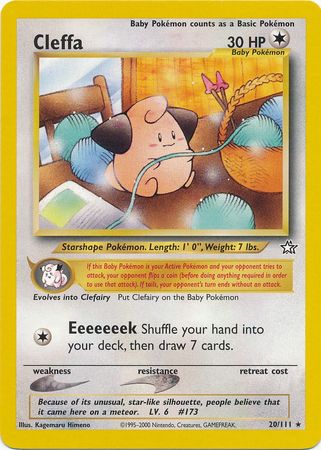 Pokemon | Cleffa (20/111) [Neo Genesis Unlimited] | The Nerd Merchant