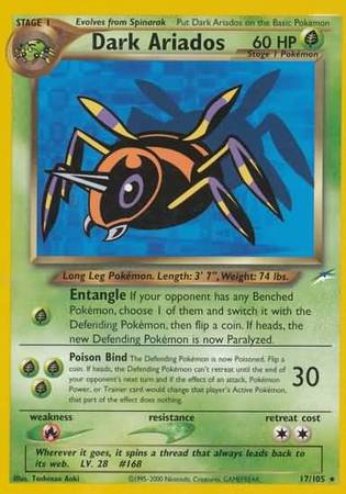 Pokemon | Dark Ariados (17/105) [Neo Destiny Unlimited] | The Nerd Merchant