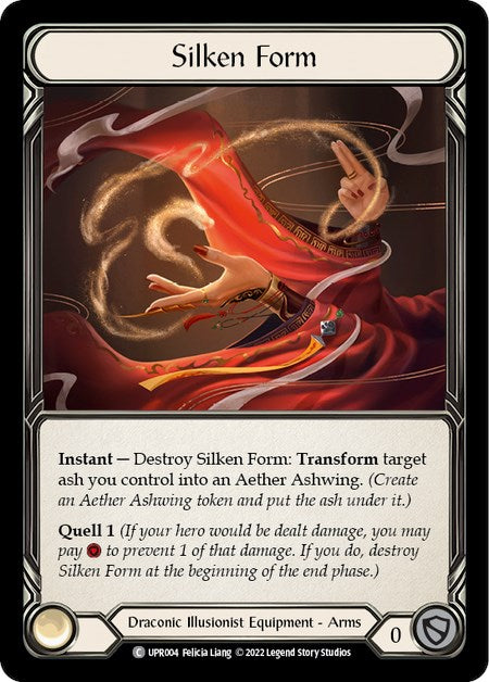 Flesh and Blood TCG | Silken Form [UPR004] (Uprising)  Cold Foil | The Nerd Merchant