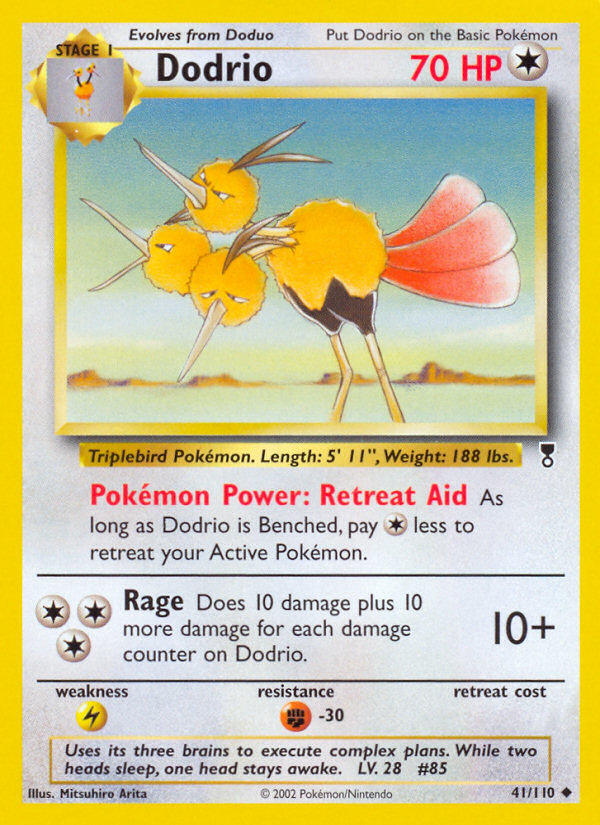 Pokemon | Dodrio (41/110) [Legendary Collection] | The Nerd Merchant