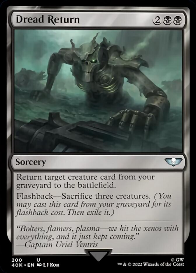 Magic | Dread Return (Surge Foil) [Warhammer 40,000] | The Nerd Merchant