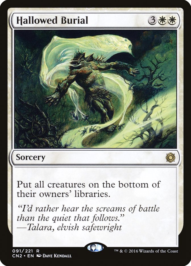 Magic | Hallowed Burial [Conspiracy: Take the Crown] | The Nerd Merchant