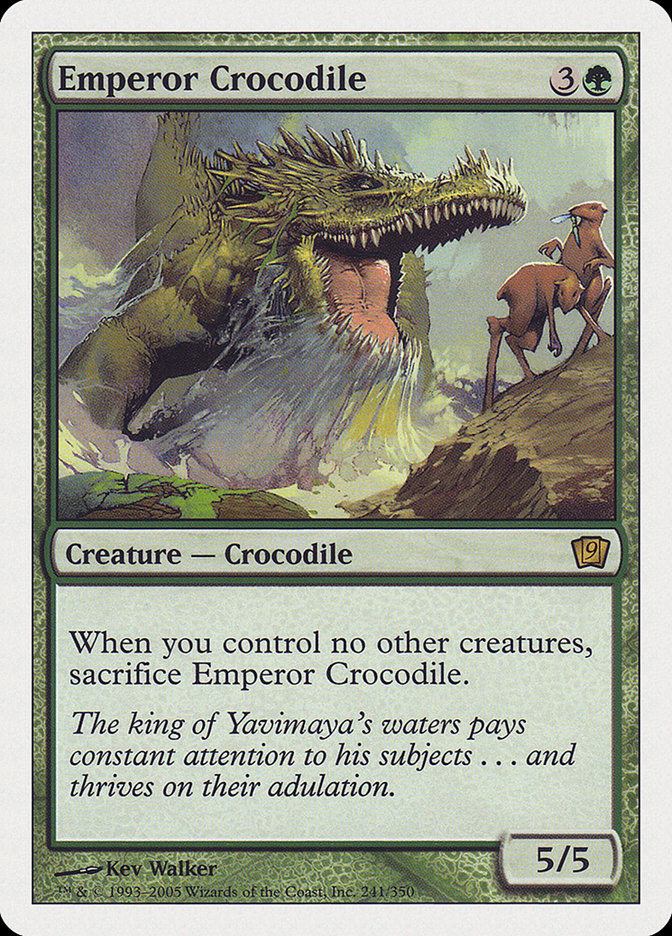 Magic | Emperor Crocodile [Ninth Edition] | The Nerd Merchant