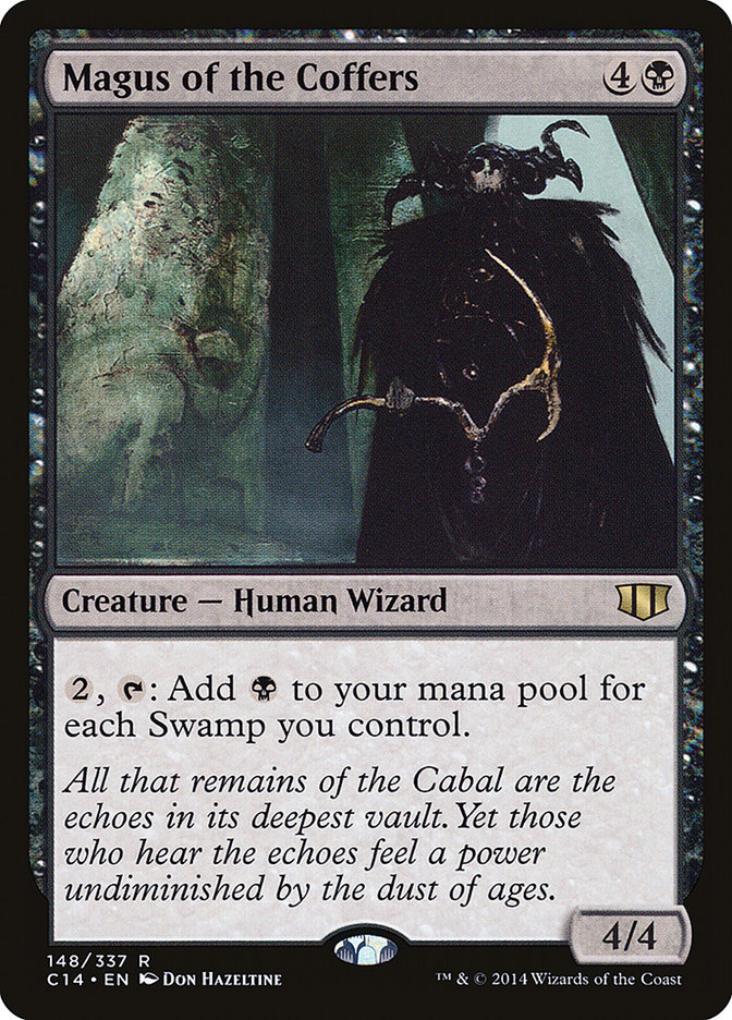 Magic | Magus of the Coffers [Commander 2014] | The Nerd Merchant