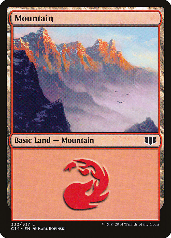 Magic | Mountain (332) [Commander 2014] | The Nerd Merchant