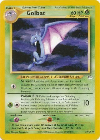 Pokemon | Golbat (29/64) [Neo Revelation Unlimited] | The Nerd Merchant