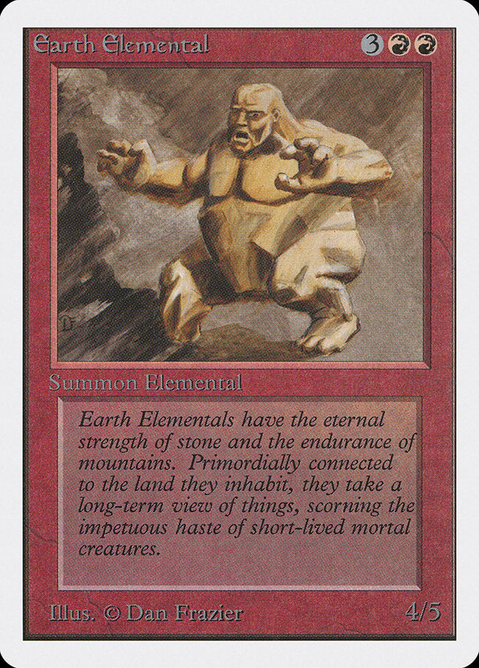 Magic | Earth Elemental [Unlimited Edition] | The Nerd Merchant